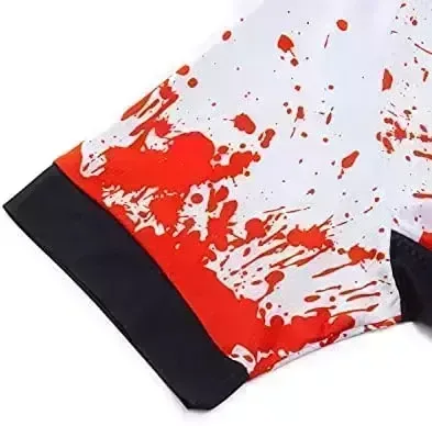 JPOJPO Men’s Cycling Jerseys Tops Biking Shirts Brief Sleeve Bicycle Clothing Full Zipper Bicycle Jacket with Pockets