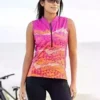 Terry Breakaway Bike Short, Women’s 8.5 Inch Inseam Minimal Compression Performance Padded Cycling Bottom