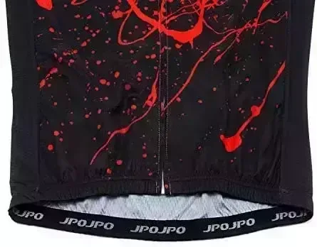 JPOJPO Men’s Cycling Jerseys Tops Biking Shirts Brief Sleeve Bicycle Clothing Full Zipper Bicycle Jacket with Pockets