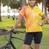 Terry Breakaway Bike Short, Women’s 8.5 Inch Inseam Minimal Compression Performance Padded Cycling Bottom