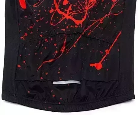 JPOJPO Men’s Cycling Jerseys Tops Biking Shirts Brief Sleeve Bicycle Clothing Full Zipper Bicycle Jacket with Pockets