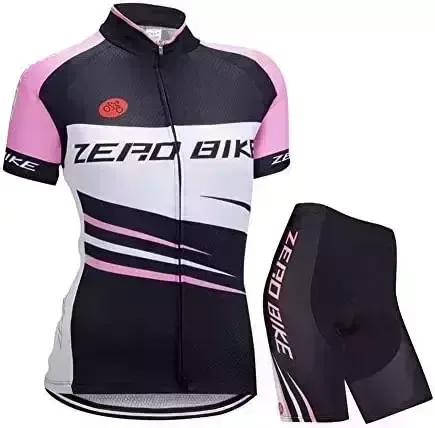 ZEROBIKE® Women's Short Sleeve Cycling Jersey Jacket Cycling Shirt Quick Dry Breathable Mountain Clothing Bike Top