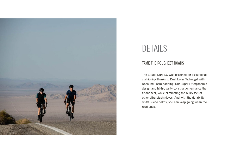 strade dure sg bike gloves details