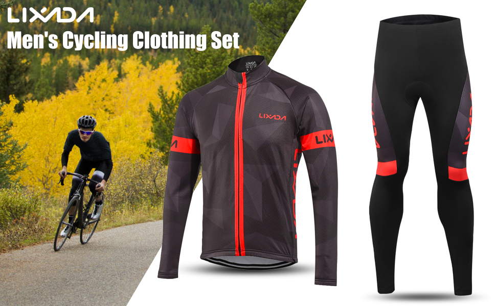 Men's Cycling Jersey Suit