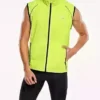 TSLA Men’s Biking Jacket with Detachable Sleeves, Reflective Vest Windbreaker, Light-weight Waterproof Operating Jackets