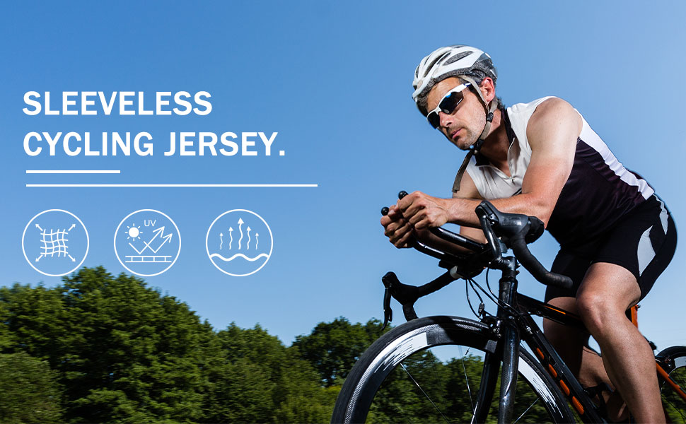 Sleeveless Cycling Jersey road bike