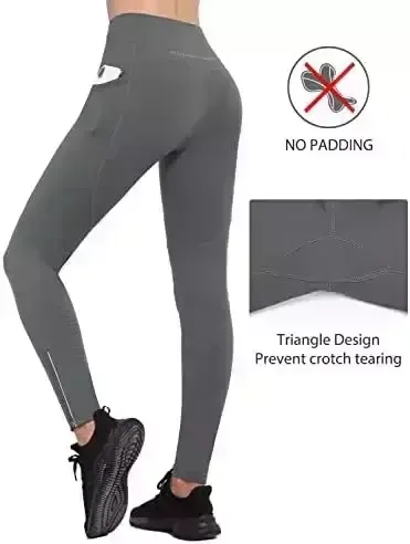 BALEAF Women’s Fleece Lined Leggings Drinking water Resistant Chilly Temperature Running Equipment Wintertime Hiking Trousers Warm Tights Zip Pockets