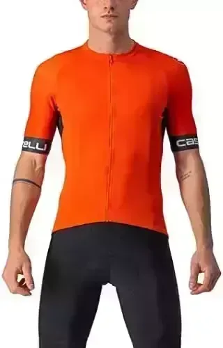 Castelli Men’s Entrata VI Jersey for Road and Gravel Biking l Cycling