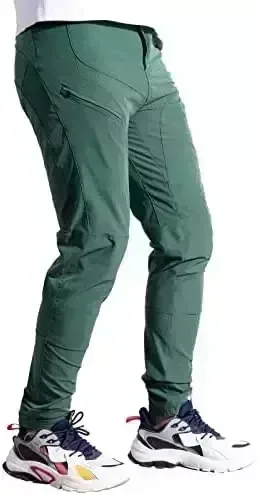 FORBEMK Men’s Bike Pants Rapid-Dry Lightweight Breathable Drinking water Resistant Fishing Jogging Mountain Bicycle Out of doors Bicycle